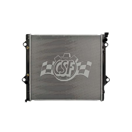Csf 3697 1 Row Plastic Tank Aluminum Core Radiator 3697